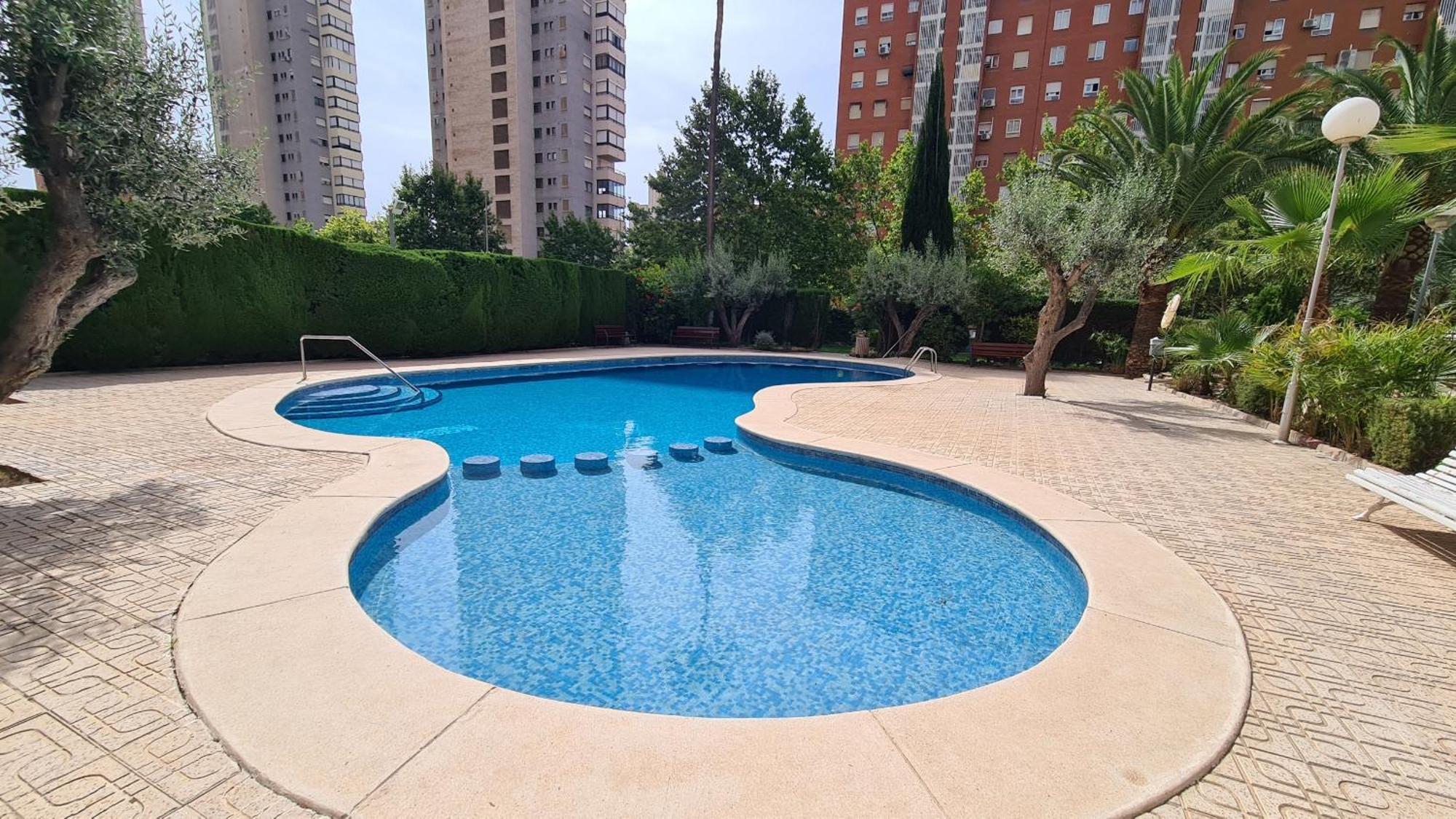 Apartamento Monver If Benidorm Bagian luar foto