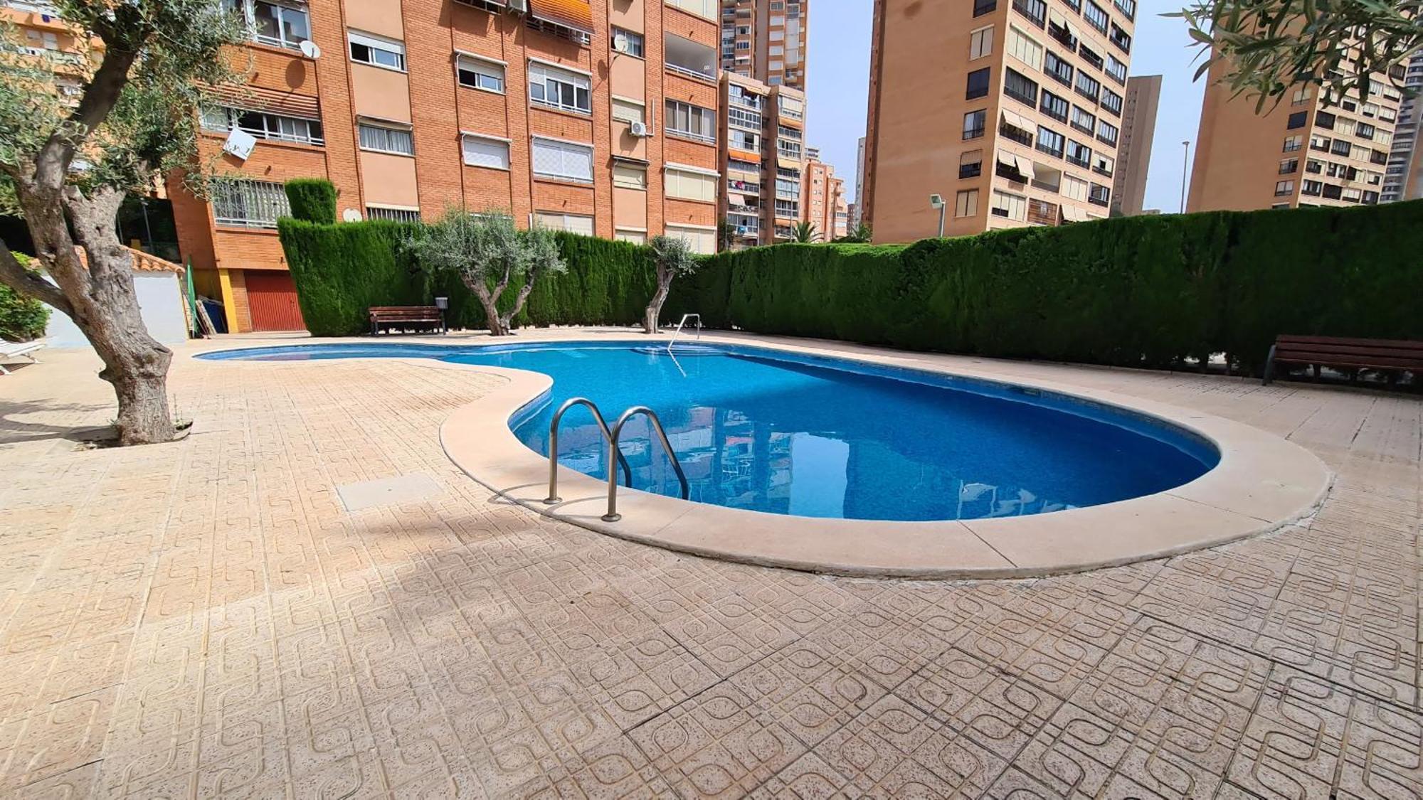 Apartamento Monver If Benidorm Bagian luar foto