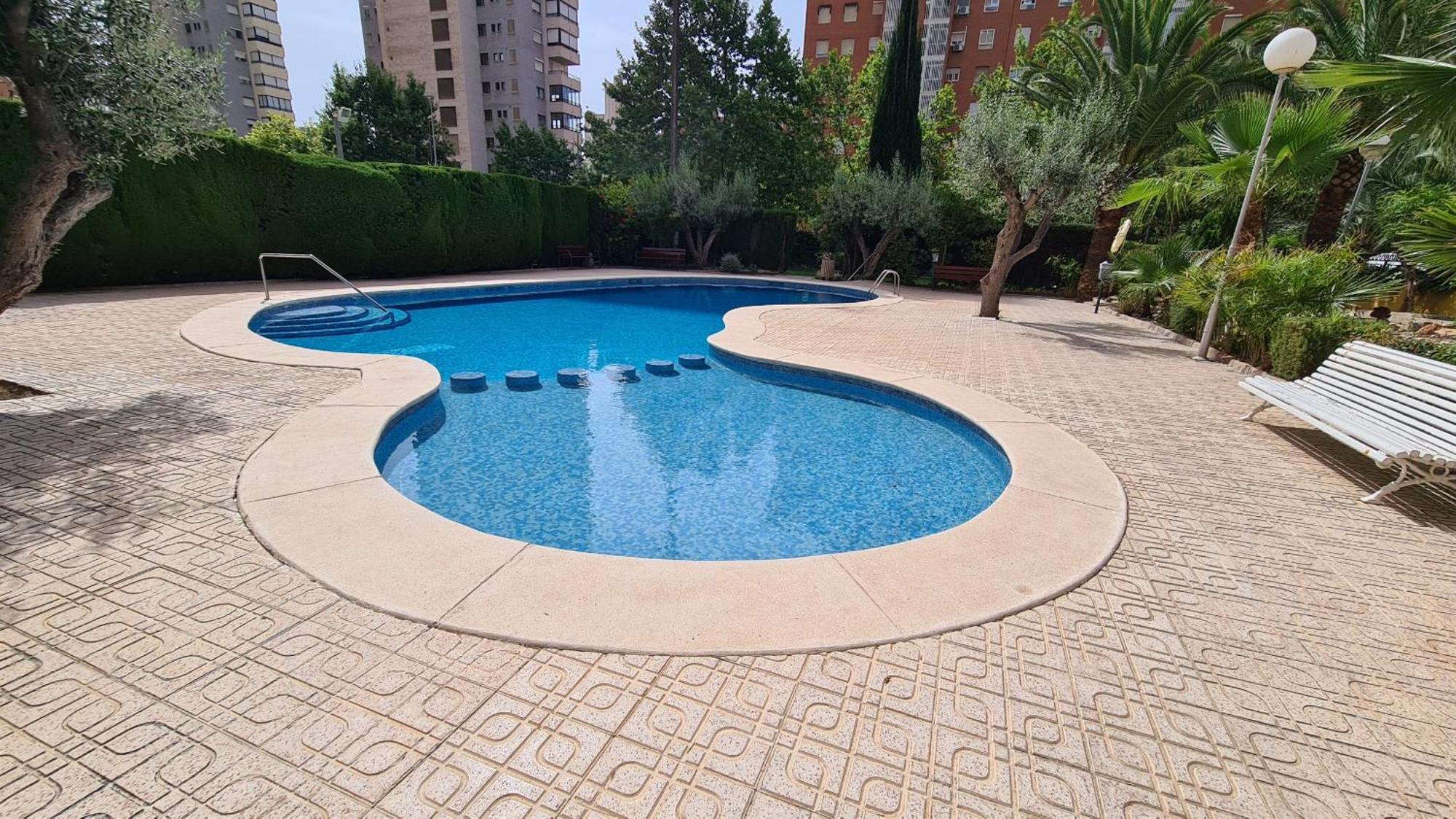 Apartamento Monver If Benidorm Bagian luar foto